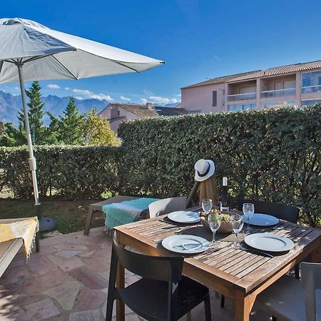 Mare Appart Avec Jardin Et Bbq Vue Mer Et Montagne Plage Et Port A 2 Pas Καλβί Εξωτερικό φωτογραφία