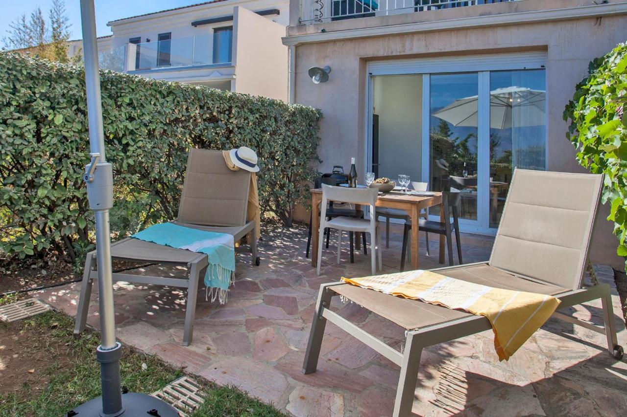 Mare Appart Avec Jardin Et Bbq Vue Mer Et Montagne Plage Et Port A 2 Pas Καλβί Εξωτερικό φωτογραφία