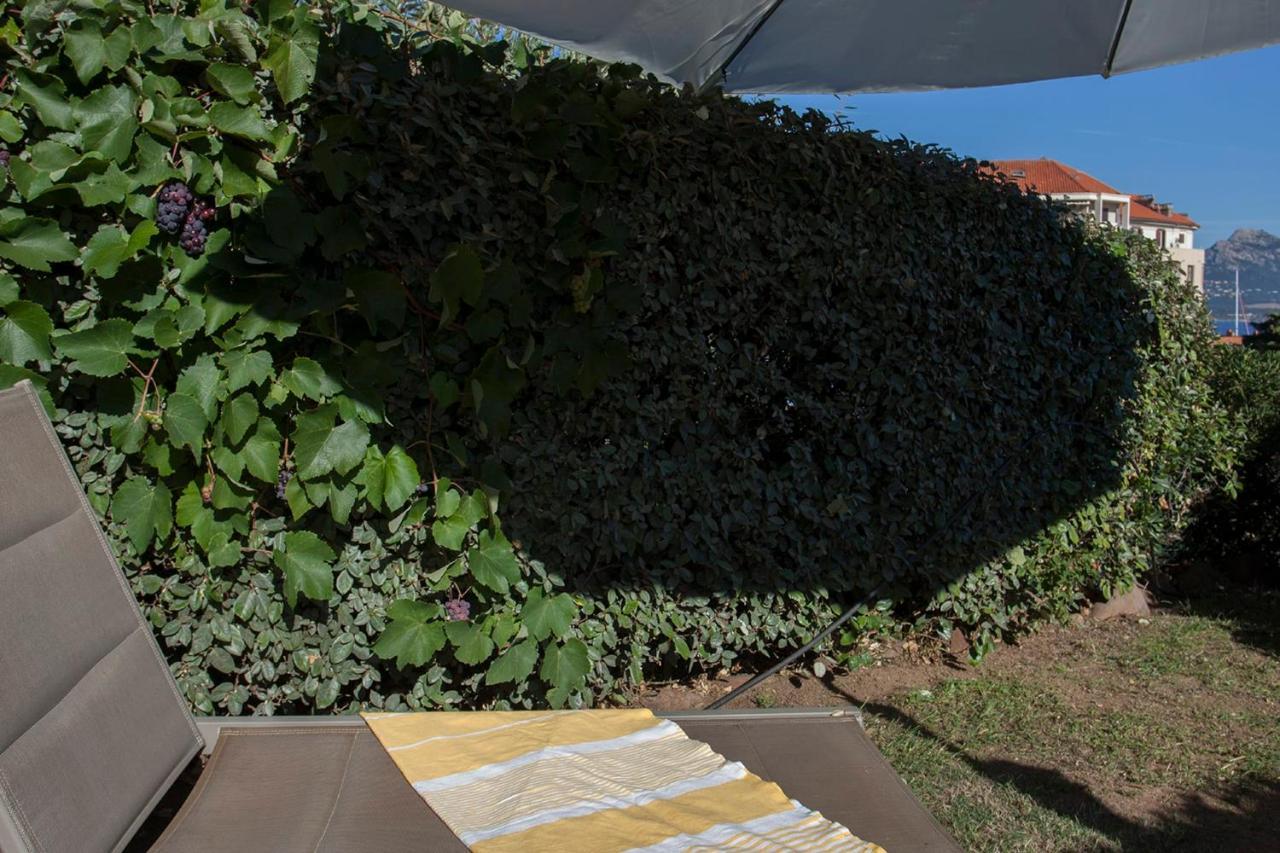 Mare Appart Avec Jardin Et Bbq Vue Mer Et Montagne Plage Et Port A 2 Pas Καλβί Εξωτερικό φωτογραφία
